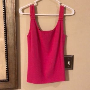 Pink tank slightly dressy